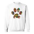Easily Distracted By Dogs And Books Shirt Paw 70s 80s Retro Sweatshirt Easily Distracted By Dogs And Books Shirt Paw 70s 80s Retro Sweatshirt