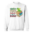 Easily Distracted By Dragons And Books Book Nerd Reading Sweatshirt
