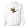 Easily Distracted By Hawks & Books Lover Falcon Bird Sweatshirt Easily Distracted By Hawks & Books Lover Falcon Bird Sweatshirt