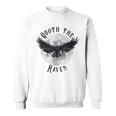 Edgar Allan Poe Nevermore The Raven Quote Literary Book Sweatshirt