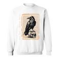 Edgar Allan Poe Raven Gothic Book Lover Sweatshirt