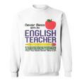 English Teacher Humor Reading Books Vocabulary Grammar Sweatshirt English Teacher Humor Reading Books Vocabulary Grammar Sweatshirt