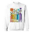Equality Books Wildflower Rainbow LGBT Lesbian Gay Pride Sweatshirt Equality Books Wildflower Rainbow LGBT Lesbian Gay Pride Sweatshirt