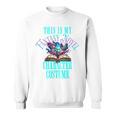 Fantasy Novel Character This Is My Book Character Costume Sweatshirt