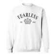 Fearless Est 2025 Powerless Book Fantasy Bookish Sweatshirt
