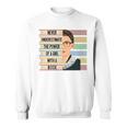 Feminist Ruth Bader Ginsburg RBG Quote Girl With Book Women Premium Tri-Blend Sweatshirt