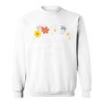 Flowers Drawing I Like Books And Maybe 3 People 2025 Sweatshirt