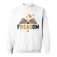 Freadom Anti Banned Books Lovers Reading Librarian Bookworm Sweatshirt