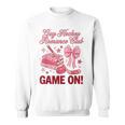Gay Hockey Romance Club Bookish Smutty Spicy Book Lover Sweatshirt