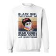 Girl Owl That's What I Do Read Books Sweatshirt