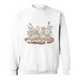 Grandma Est 2027 Best Chapter Yet Floral Book Premium Tri-Blend Sweatshirt