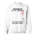 Guest Book 16th Birthday Decoration Teenager Teenie Sweatshirt