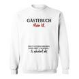 Guest Book 18th Birthday Guest List 18 Years Girl Boy Sweatshirt