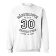 Guest List 30th Birthday 1990 Guest Book In Shirt Font Sweatshirt Guest List 30th Birthday 1990 Guest Book In Shirt Font Sweatshirt