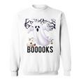 Halloween Teacher Librarian Books Reading Ghost Pun BOOOOKS For Men Women Kids Sweatshirt Halloween Teacher Librarian Books Reading Ghost Pun BOOOOKS For Men Women Kids Sweatshirt