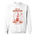 Hawaii Phrasebook 50s Tiki Style Sweatshirt