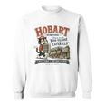 Hobart NY Book Village Of Catskills Vintage Mascot Logo Sweatshirt