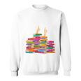 I'm Fine Reading Books Reader Book Lover Librarian Sweatshirt