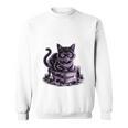 I'm An Indoor Cat Cute Witch Kitten With Books And Candles Sweatshirt I'm An Indoor Cat Cute Witch Kitten With Books And Candles Sweatshirt