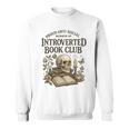 Introverted Book Club Member Anti Social Reader Premium Tri-Blend Sweatshirt