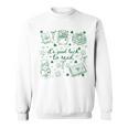 It's Good Luck To Read St Patrick's Day Book Lover Bookish Sweatshirt