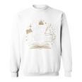 Just One More Chapter Book Lover Bookish Reading Blue Sweatshirt Just One More Chapter Book Lover Bookish Reading Blue Sweatshirt