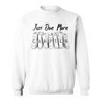Just One More Chapter Book Reader And Reading Fan Sweatshirt