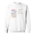 Just One More Chapter Cozy Pastel Bookworm Cute Book Reader Premium Tri-Blend Sweatshirt