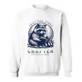 Just One More Chapter Raccoon Book Lover Sweatshirt