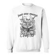 Just One More Chapter Vintage Floral Skeleton Reading Book Sweatshirt Just One More Chapter Vintage Floral Skeleton Reading Book Sweatshirt