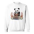 Kawaii Panda Book Lover Reading Books Panda Librarian Sweatshirt Kawaii Panda Book Lover Reading Books Panda Librarian Sweatshirt