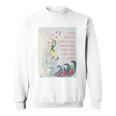 Kids Elf Swirly Twirly Gumdrops Book Page Poster Sweatshirt
