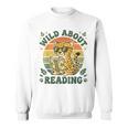 Leopard Animal Print Bookish Wild About Reading Cheetah Book Sweatshirt Leopard Animal Print Bookish Wild About Reading Cheetah Book Sweatshirt