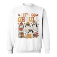 Let’s Go Ghouls Cozy Girly Ghosts Halloween Fall Book Lovers Sweatshirt Let’s Go Ghouls Cozy Girly Ghosts Halloween Fall Book Lovers Sweatshirt