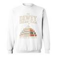 Library Dream Team Mountain Of Books Librarian Sweatshirt