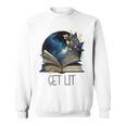 Lets Get Lit Book ShirtGet Lost In a Book SignFloral Book Sweatshirt