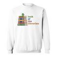 Luck Of The Librarian St Patricks Day Book Lover Sweatshirt