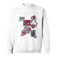 Marvel Comics Spider-Man Classic Comic Book Collage Sweatshirt