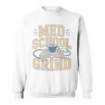 Med School Grind Coffee Book Stethoscope Study Premium Tri-Blend Sweatshirt Med School Grind Coffee Book Stethoscope Study Premium Tri-Blend Sweatshirt