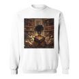 Melanin Afro Women Educated Reading Book History Comfort Colors Crop Top Sweatshirt
