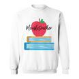 Mouseketeacher A Magical Apple And Books Theme For Teachers Sweatshirt
