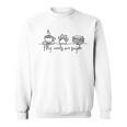 My Needs Are Simple Coffee Dog Paw Books Cozy Reading Lover Premium Tri-Blend Sweatshirt My Needs Are Simple Coffee Dog Paw Books Cozy Reading Lover Premium Tri-Blend Sweatshirt
