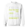 Nerd Bibliophile Book Reading Lover Bookworm Reading Sweatshirt