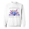A New Chapter Begins Retired 2025 Floral Book Retirement Sweatshirt