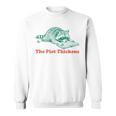 The Plot Thickens Bookish Raccoon Fantasy Book Reader Sweatshirt