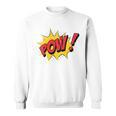 POW Comic Book Cartoon Pop Art Comfort Colors Crop Top Sweatshirt POW Comic Book Cartoon Pop Art Comfort Colors Crop Top Sweatshirt