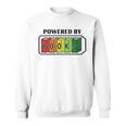 Powered By Books Bookworm Librarian Reading Sweatshirt