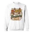 Protein And Proverbs Protein Workout Book Lover Retro Sweatshirt