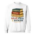 Read & Bookish Since 1776 Books Patriot 4th Of July Sweatshirt Read & Bookish Since 1776 Books Patriot 4th Of July Sweatshirt