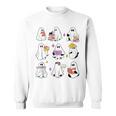 Read More Books Booooks Halloween Boooks Ghost Boo Teacher Men Women Kids Sweatshirt